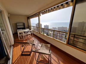 1 min a pie Playa San Juan - Increíbles vistas al mar - 2 habs - Gran terraza - Urbanización con piscina padel y tenis